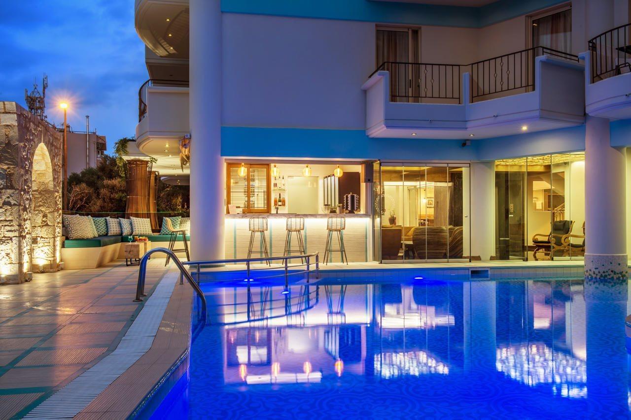 Anesis Blue Boutique Hotel Hersonissos  Ngoại thất bức ảnh