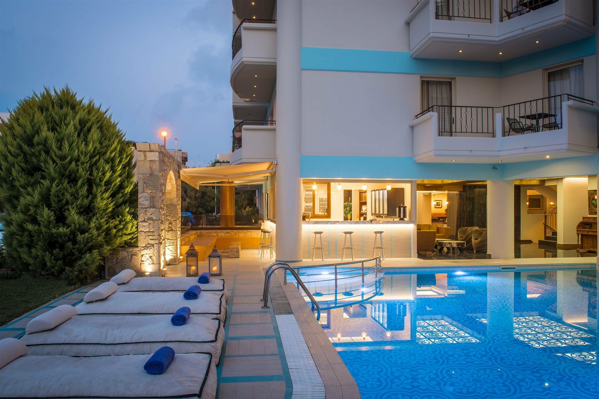 Anesis Blue Boutique Hotel Hersonissos  Ngoại thất bức ảnh